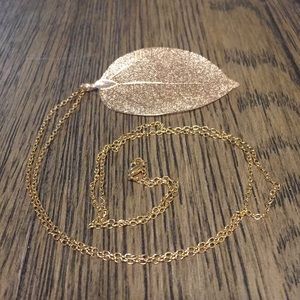 Leaf necklace